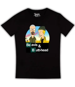 Прикольные футболки: Beavis and Butt-head на черной (Во все тяжкие)